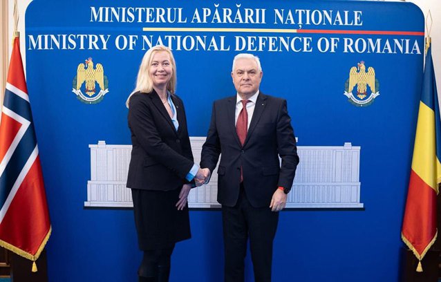 Angel Tilvar s a intalnit cu ambasadorul Norvegiei de la care Romania achizitioneaza F 16 Fighting Falcon