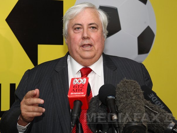 Miliardarul australian Clive Palmer lanseaza partid inspirat de Trump
