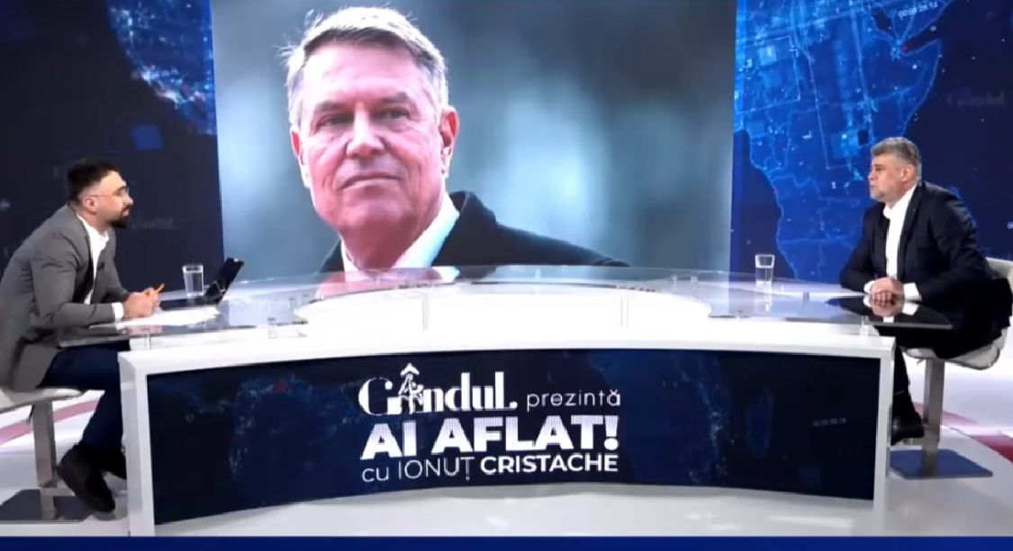 Ciolacu afirma ca a aflat de la TV despre demisia lui Iohannis