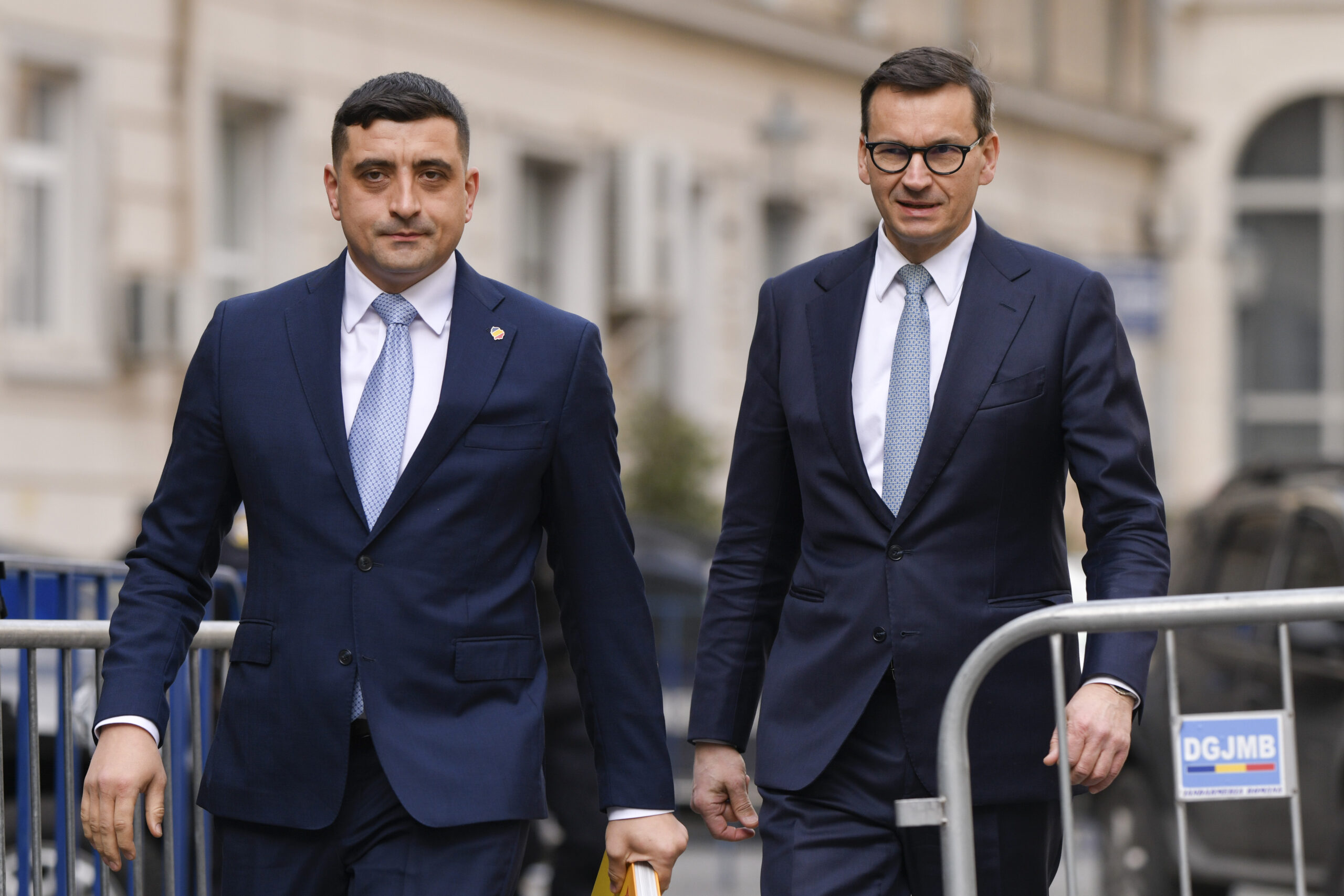 Fostul premier al Poloniei alaturi de George Simion la BEC