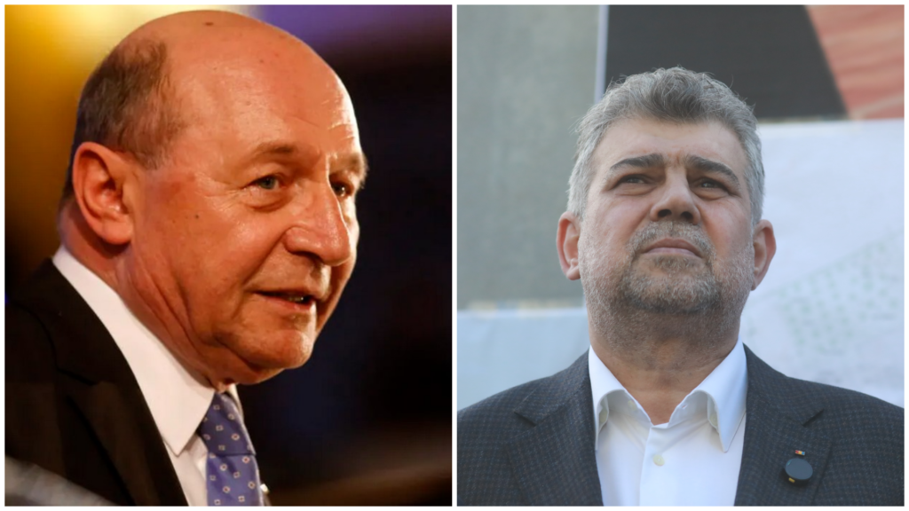 Basescu continua razboiul cu Ciolacu Fratii Tate Ce ziceti