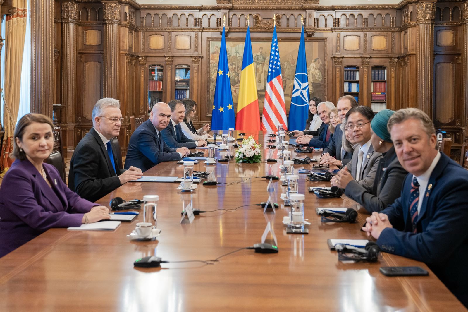 Bolojan dupa vizita delegatiei americane Vom dezvolta Parteneriatul Strategic