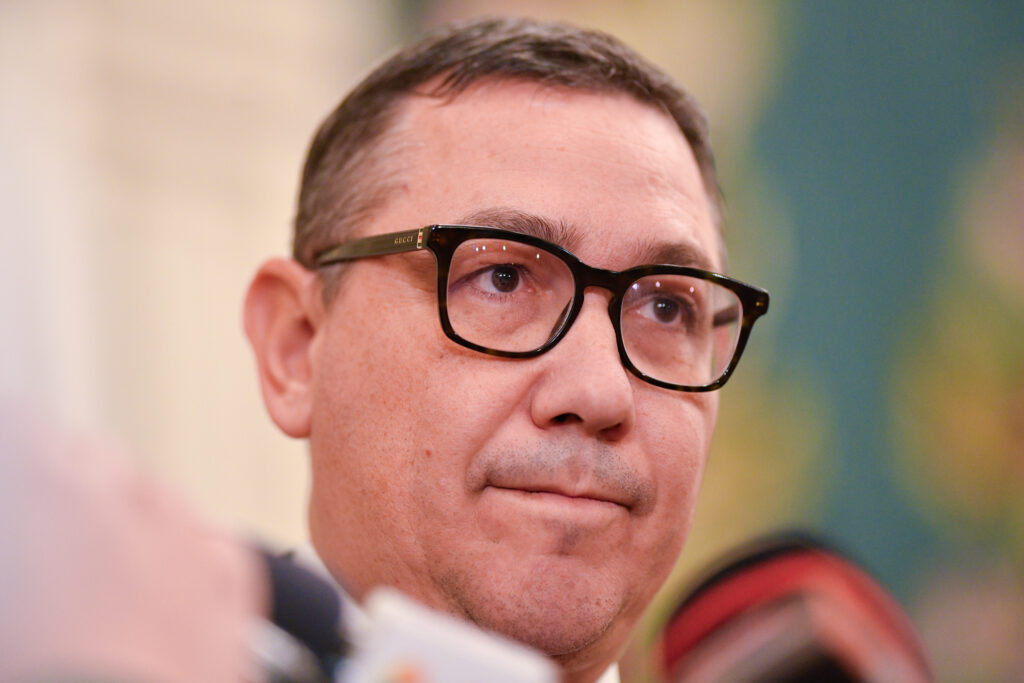 Victor Ponta Voi intra in turul doi cu George Simion si nu exclud AUR la guvernare