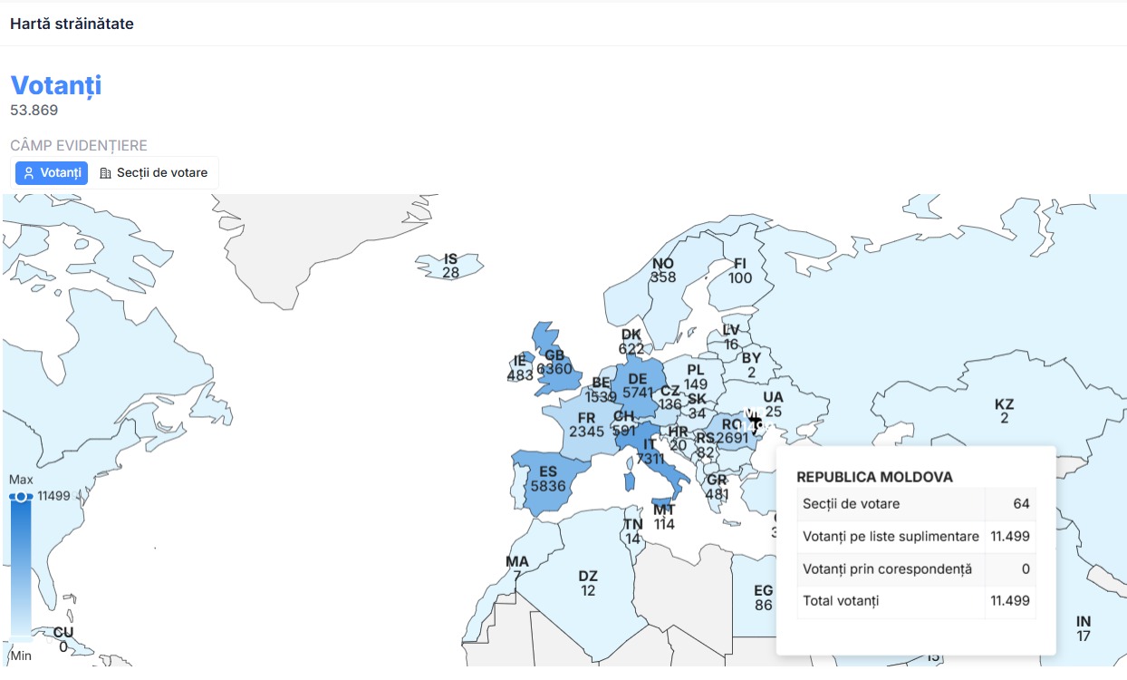 Alegeri Presidentiale 2025 Prezenta record in diaspora