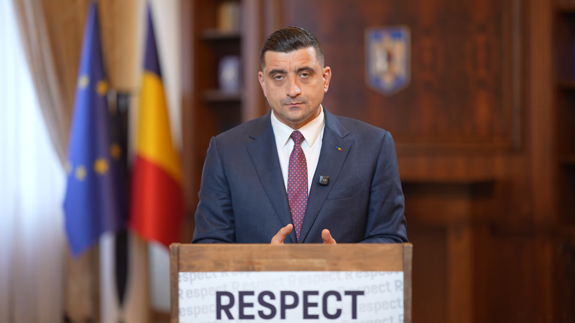 George Simion a publicat un video Discurs Presedinte