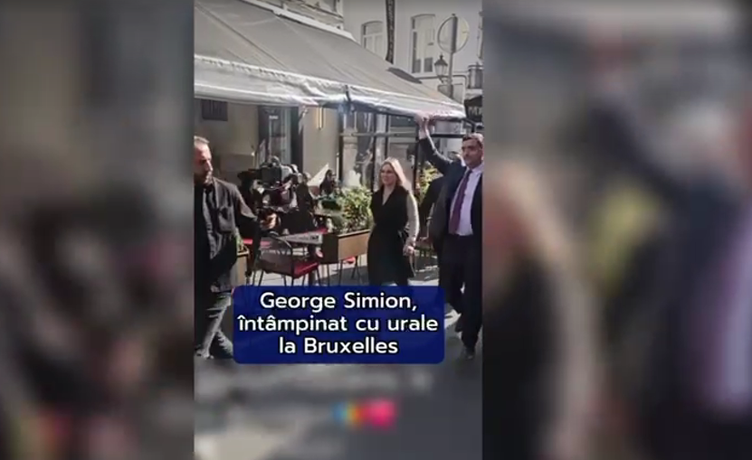 George Simion intampinat cu entuziasm de diaspora din