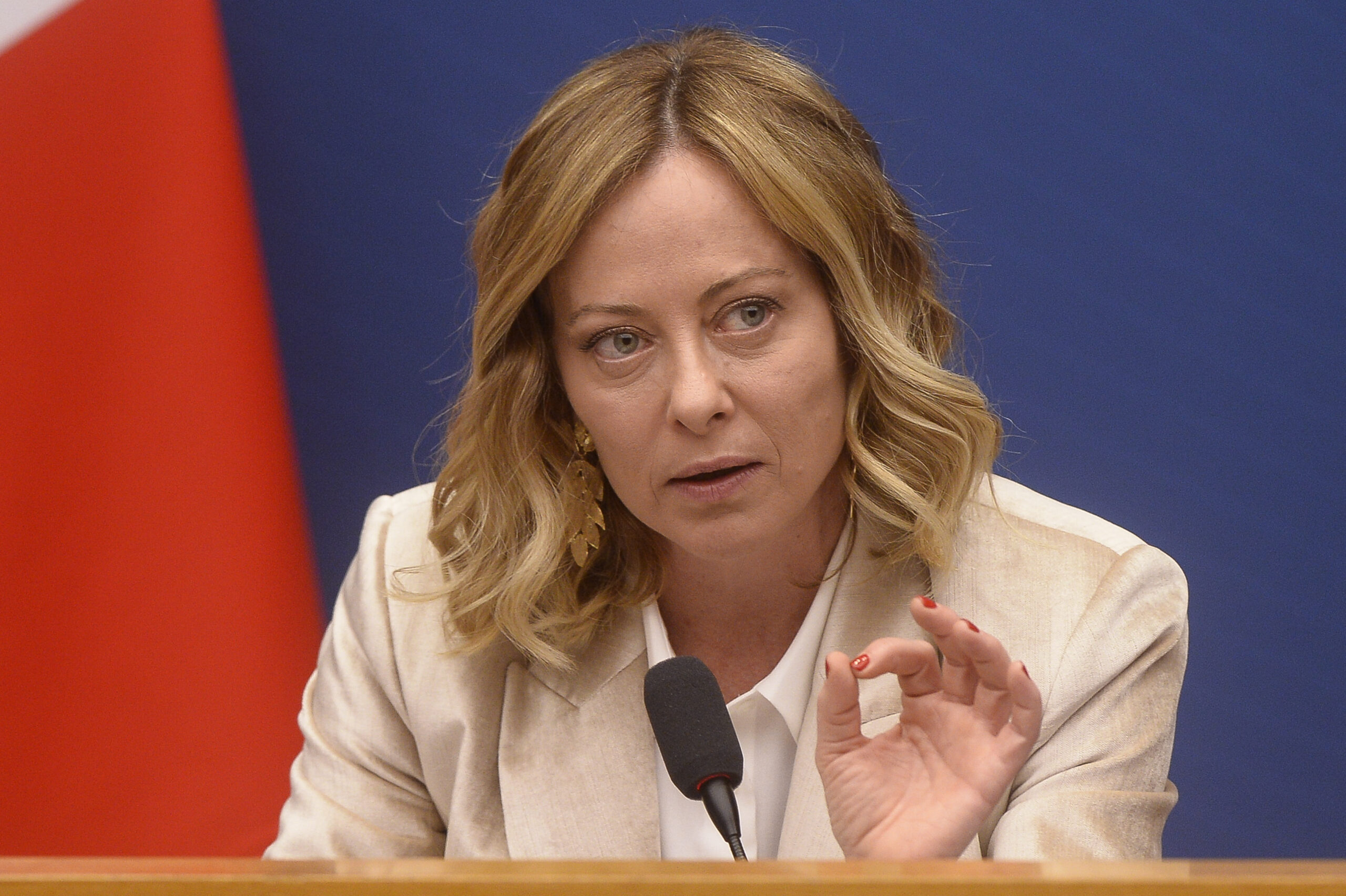 Giorgia Meloni sfaturi pentru sotia lui George Simion