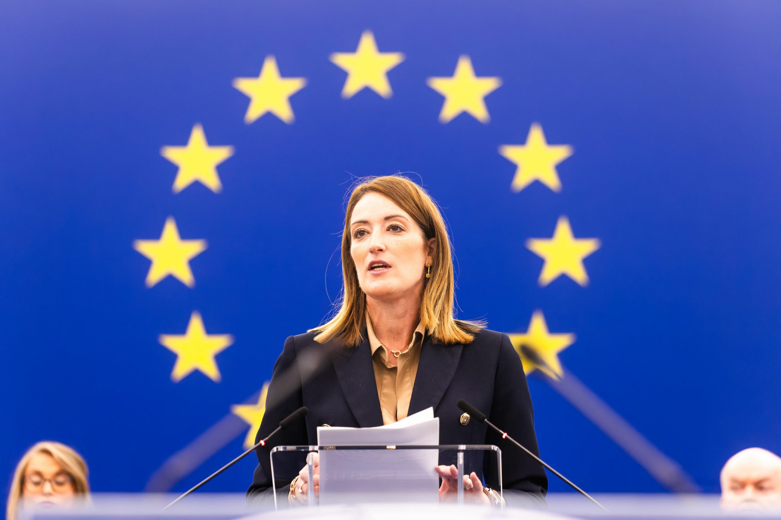 Presedinta PE Roberta Metsola primestepremiul Timisora