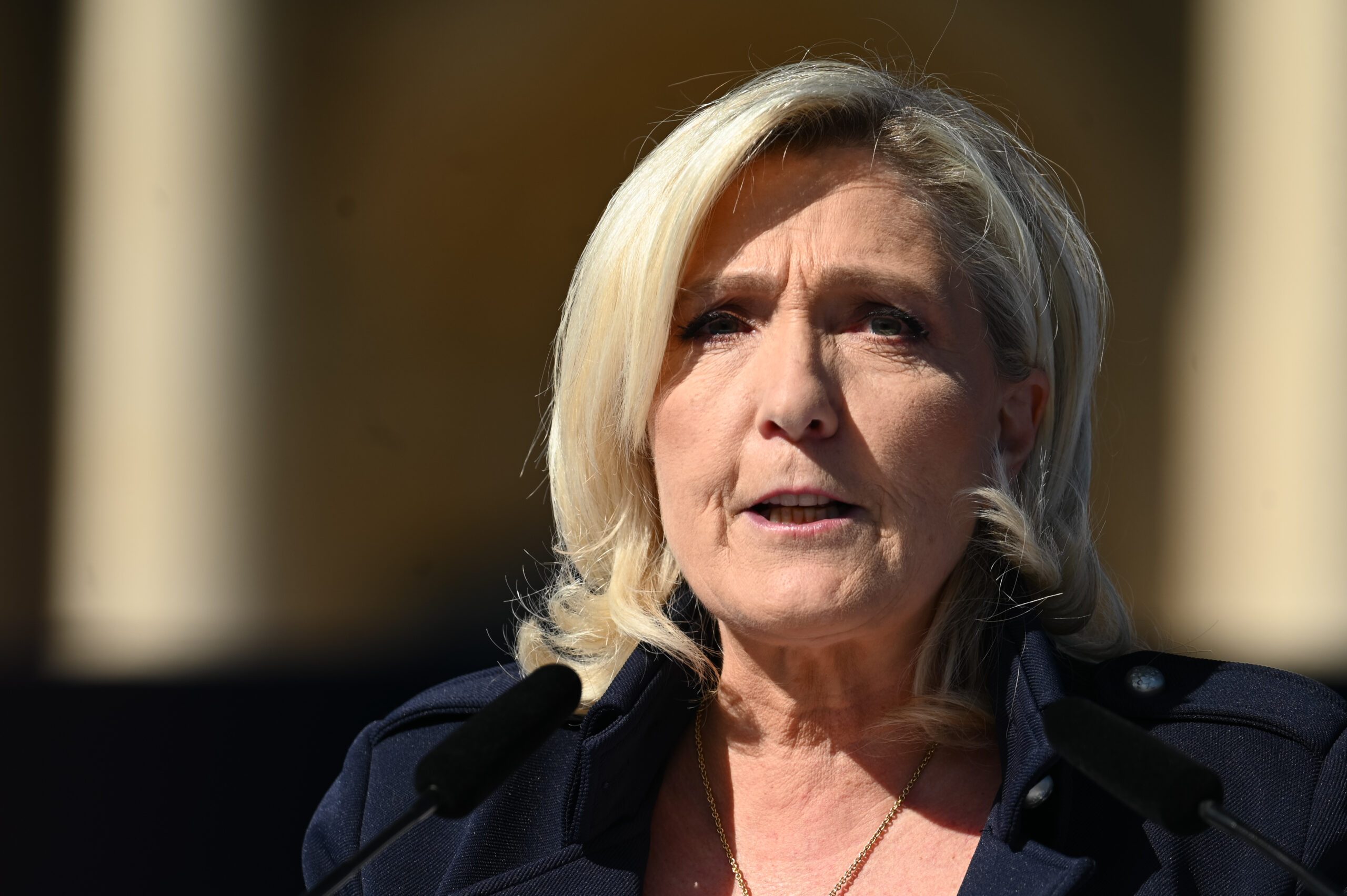 Victoria lui George Simion in primul tur salutata de Marine Le Pen