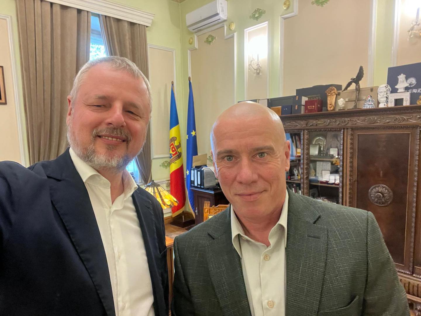 Ministrul Culturii din Romania si omologul sau din Moldova relanseaza cooperarea culturala