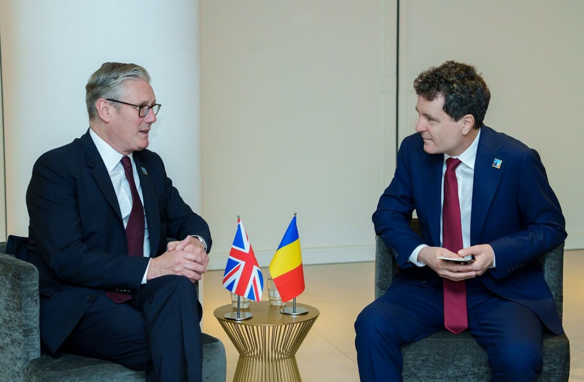 Summit NATO Nicusor Dan s a intalnit cu Keir Starmer