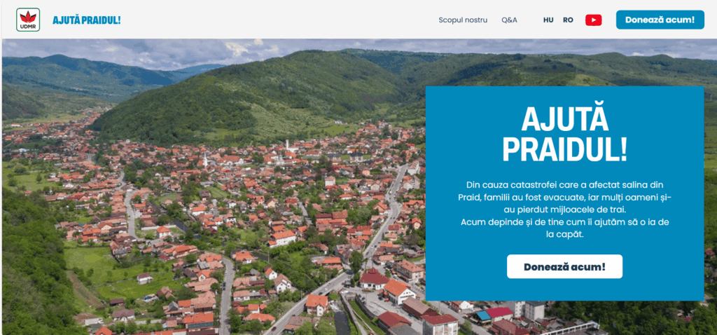 UDMR a creat o platforma pentru comunitatea din Praid