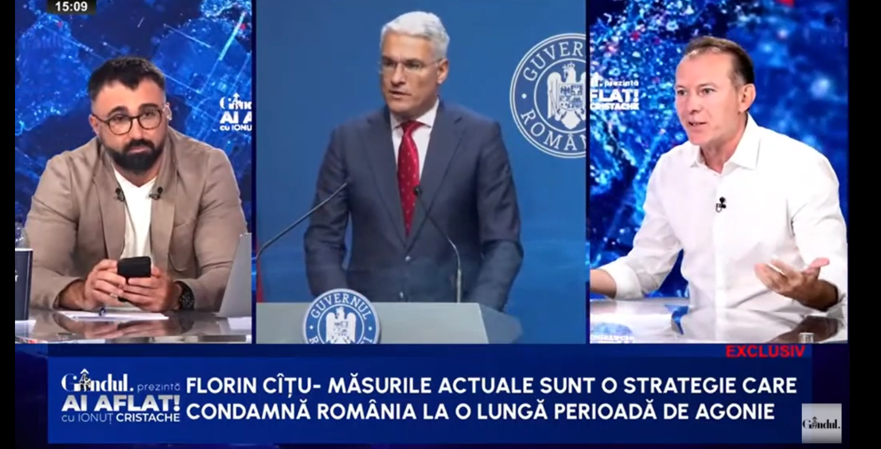 Florin Citu Romania se imprumuta mai scump dect junk