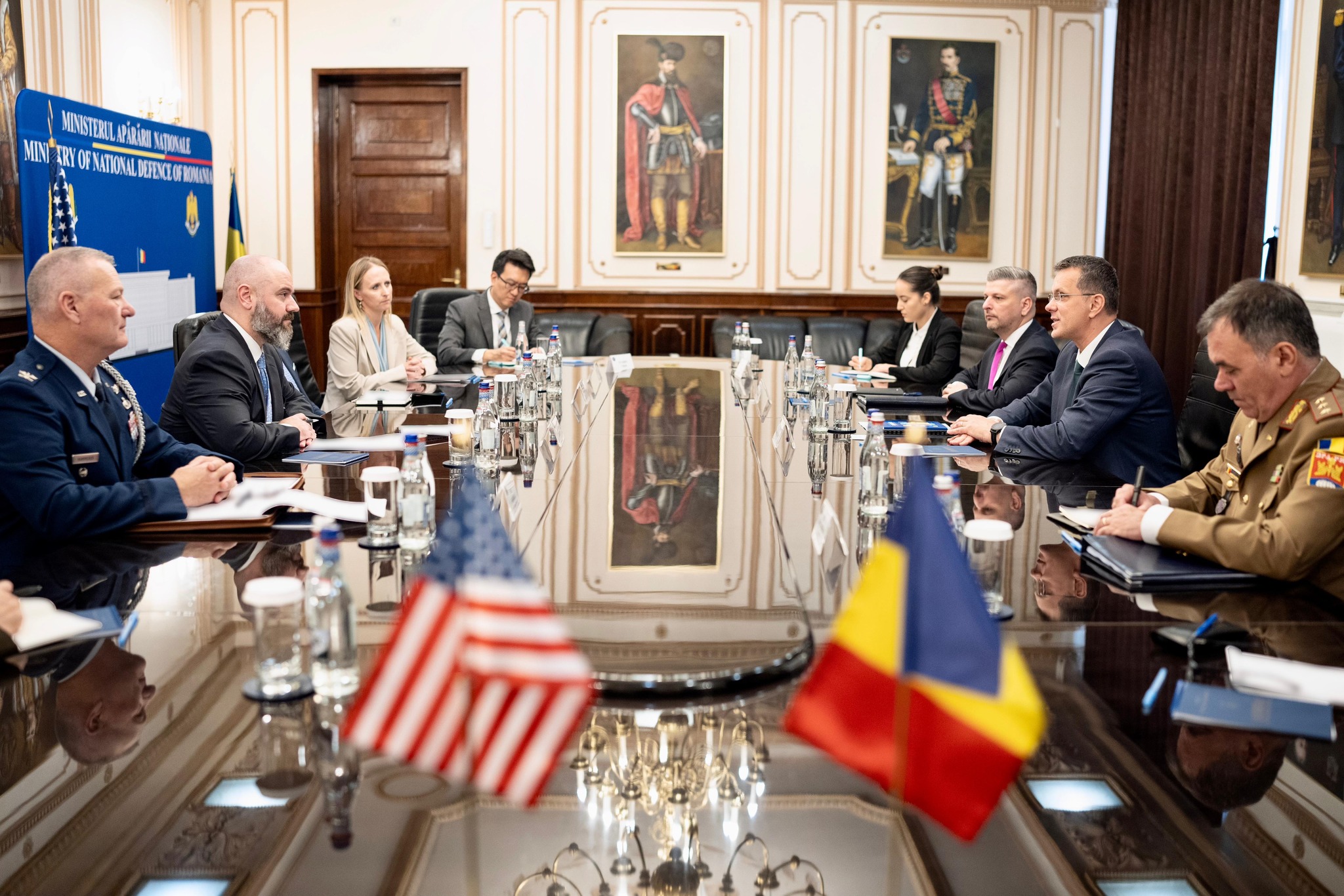 Ionuc Mosteanu ministrul Apararii Consolidarea Parteneriatului Strategic cu SUA
