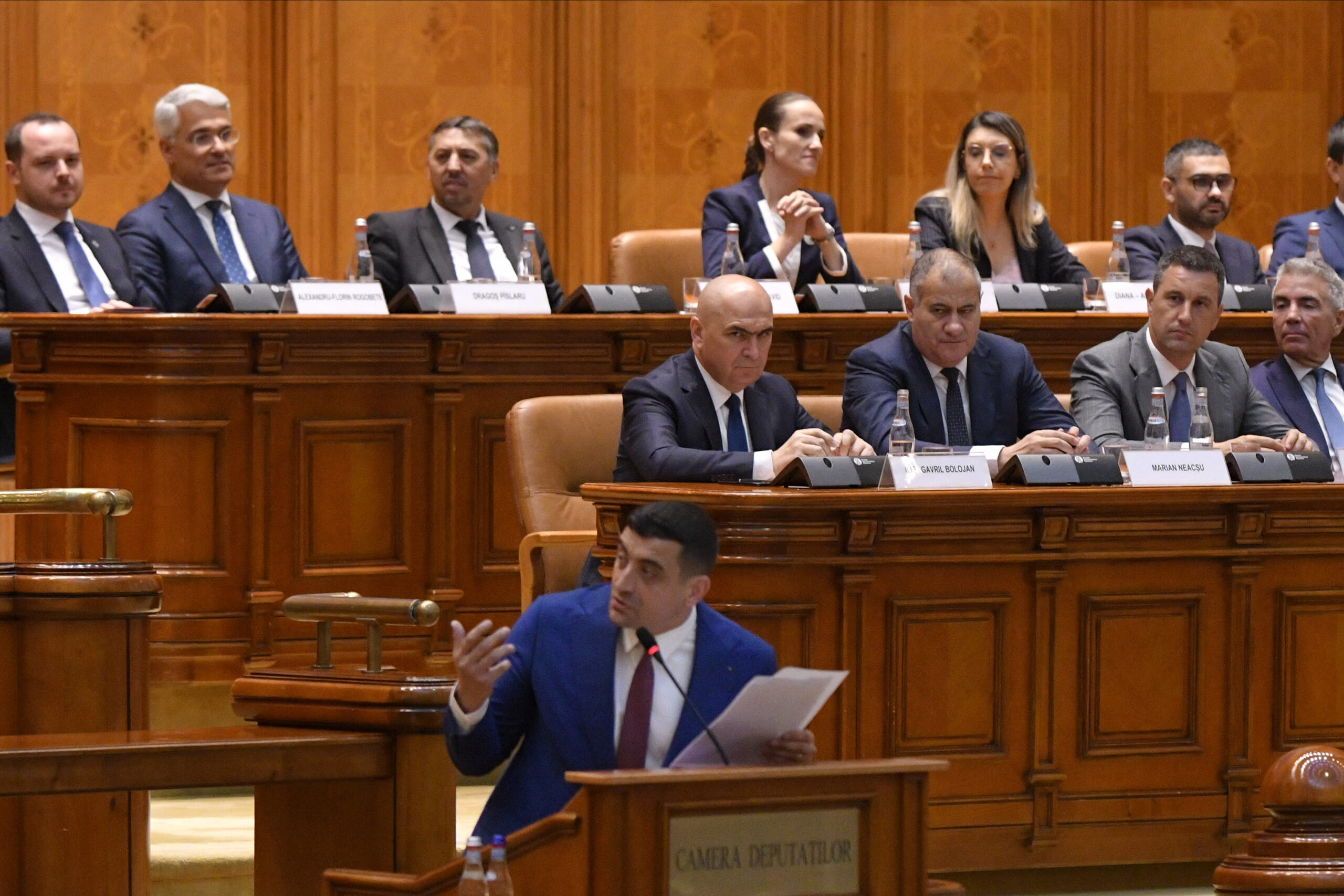 Motionea de cenzura AUR impotriva Guvernului Bolojan