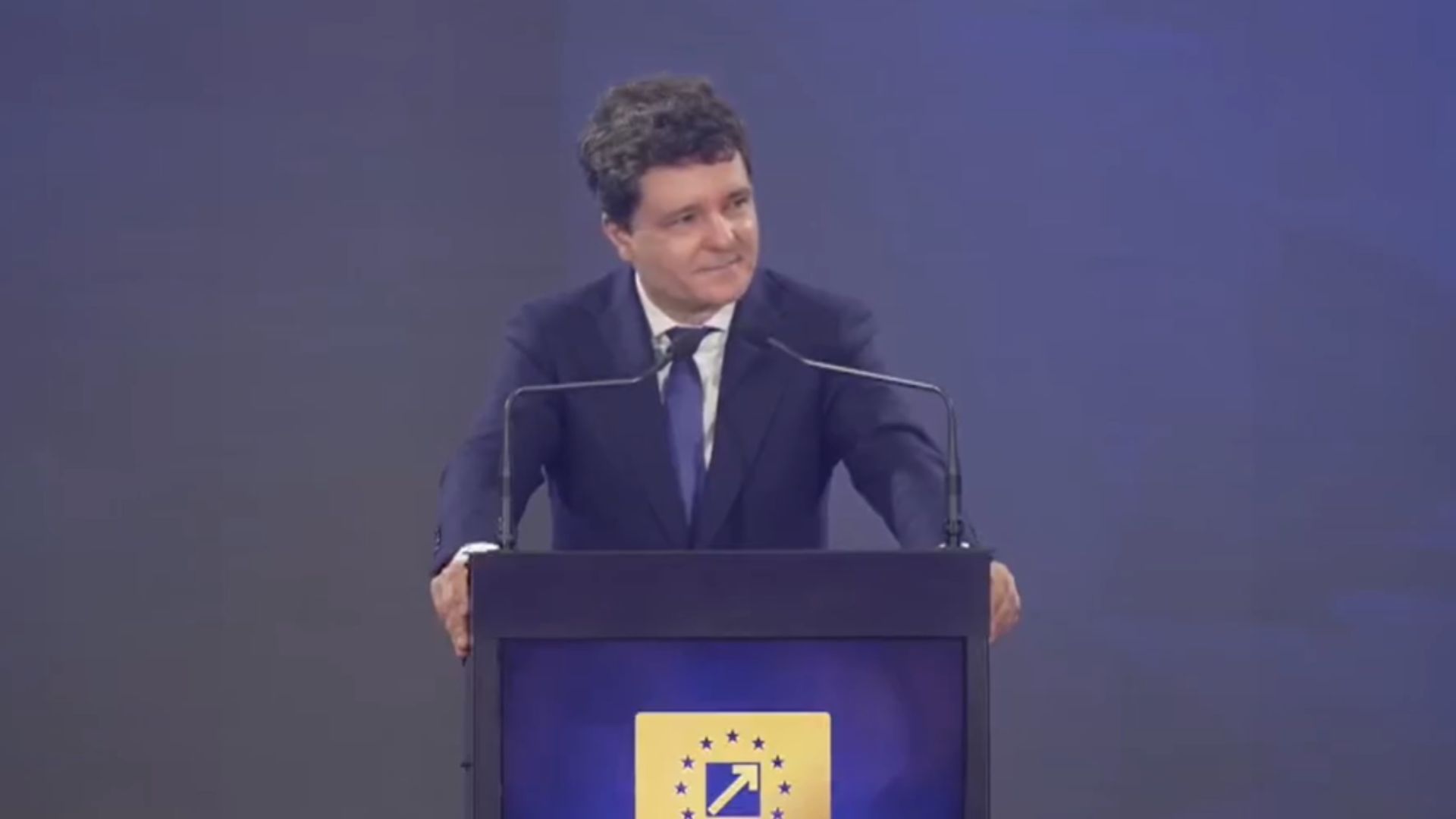 Nicusor Dan la Congresul Extraordinar PNL
