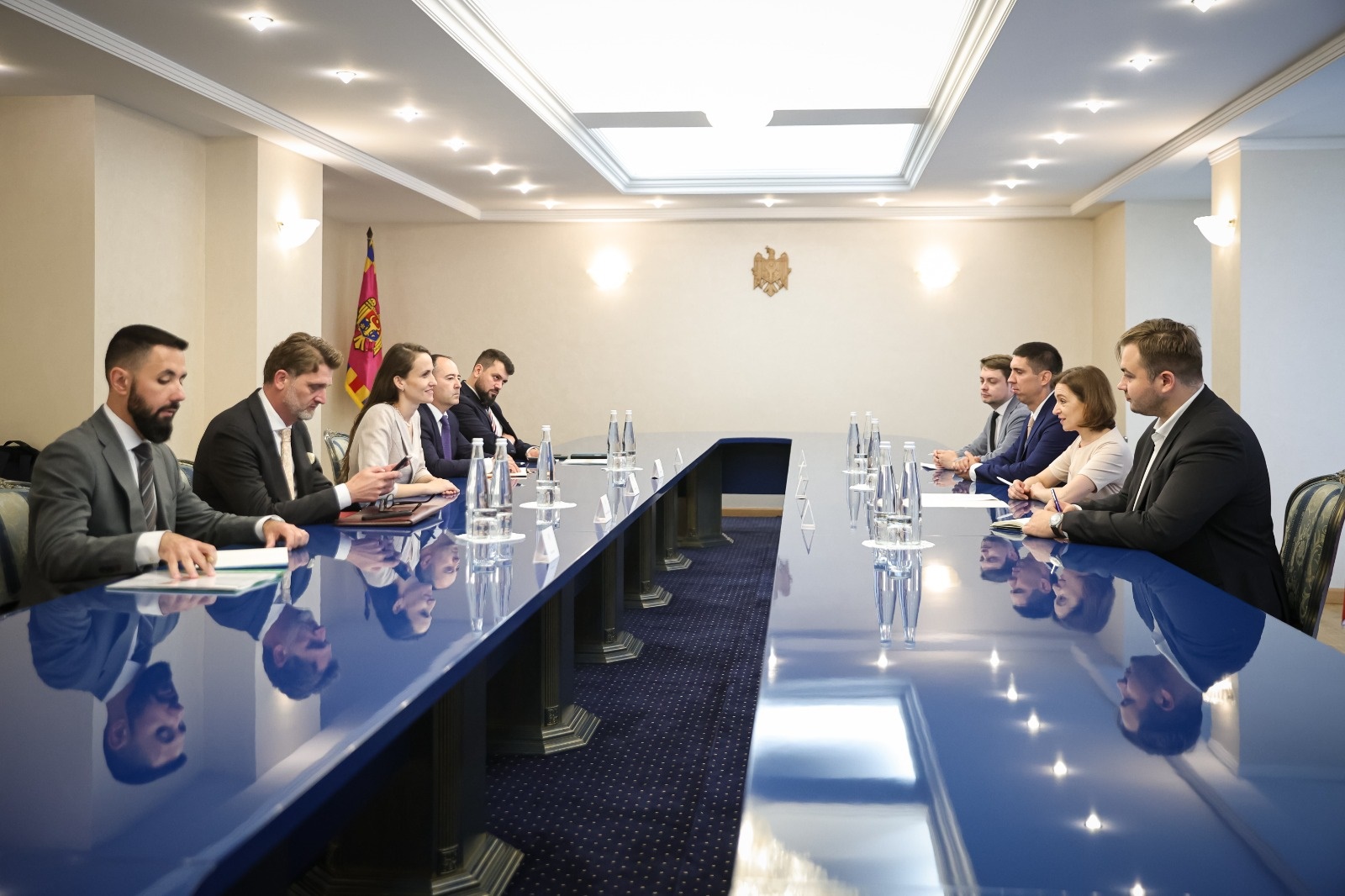 Oana Toiu prima vizita oficiala la Chisinau