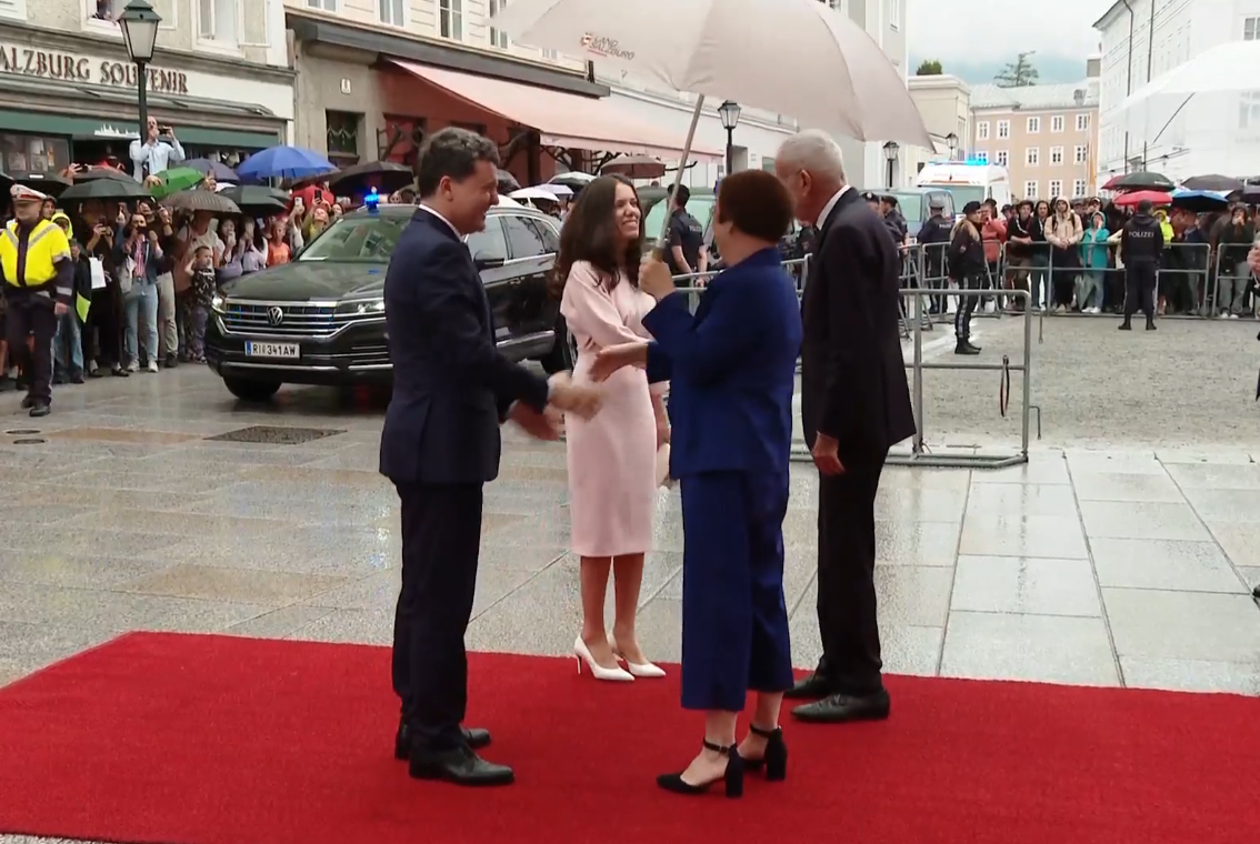 prima vizita oficiala a presedintelui nicusor dan la salzburg