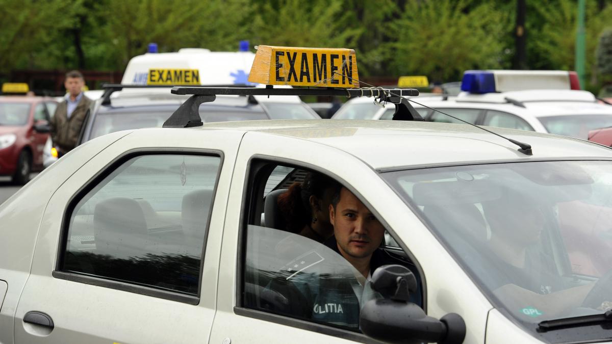 Barbat avea infarct in timpul examenului auto