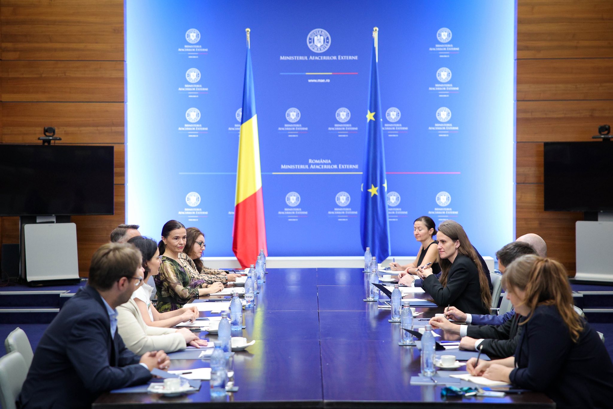 Oana Toiu a avut o intalnire cu AmCham Romania
