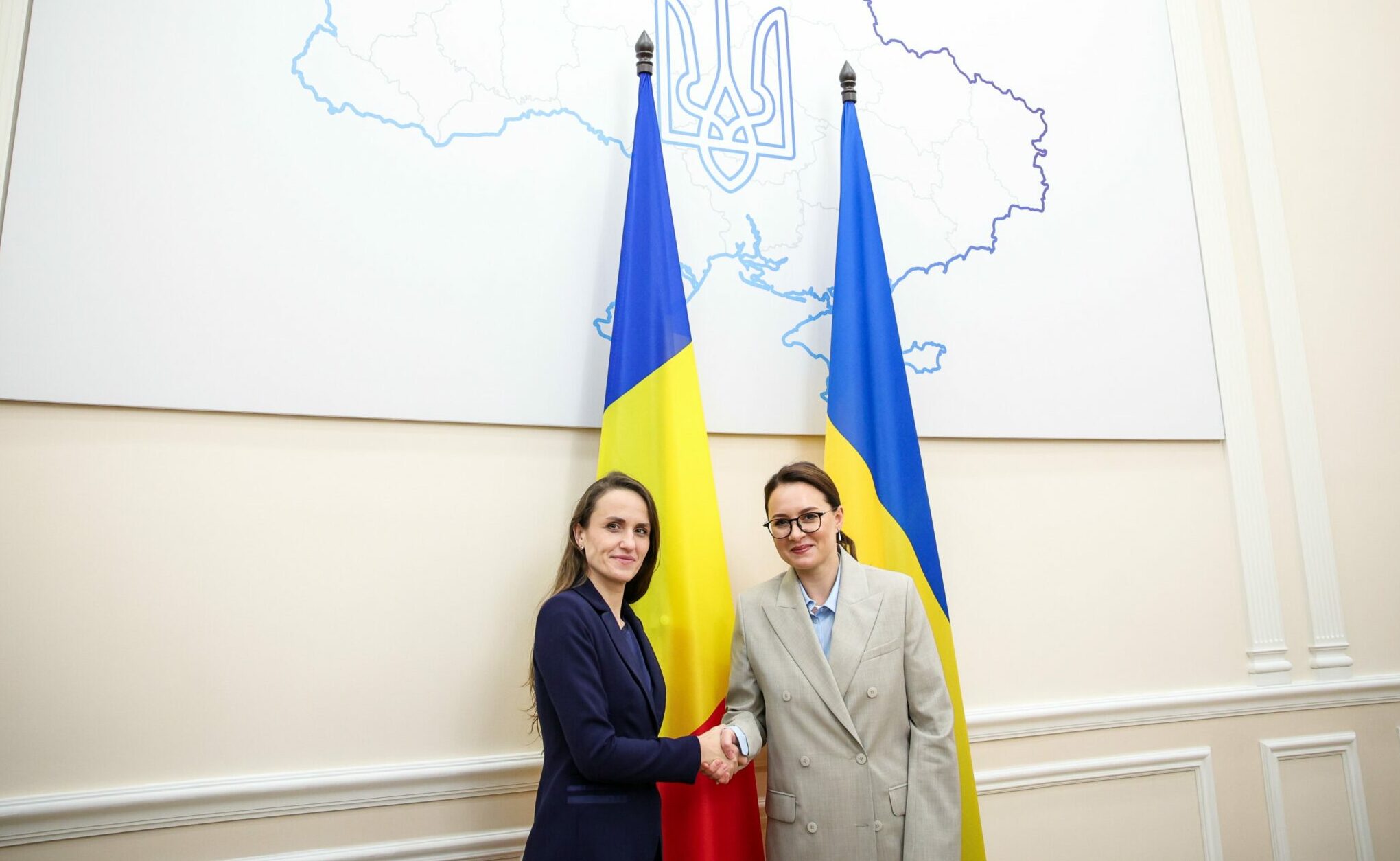 Oana Toiu a discutat cu premierul Ucrainei despre cooperare