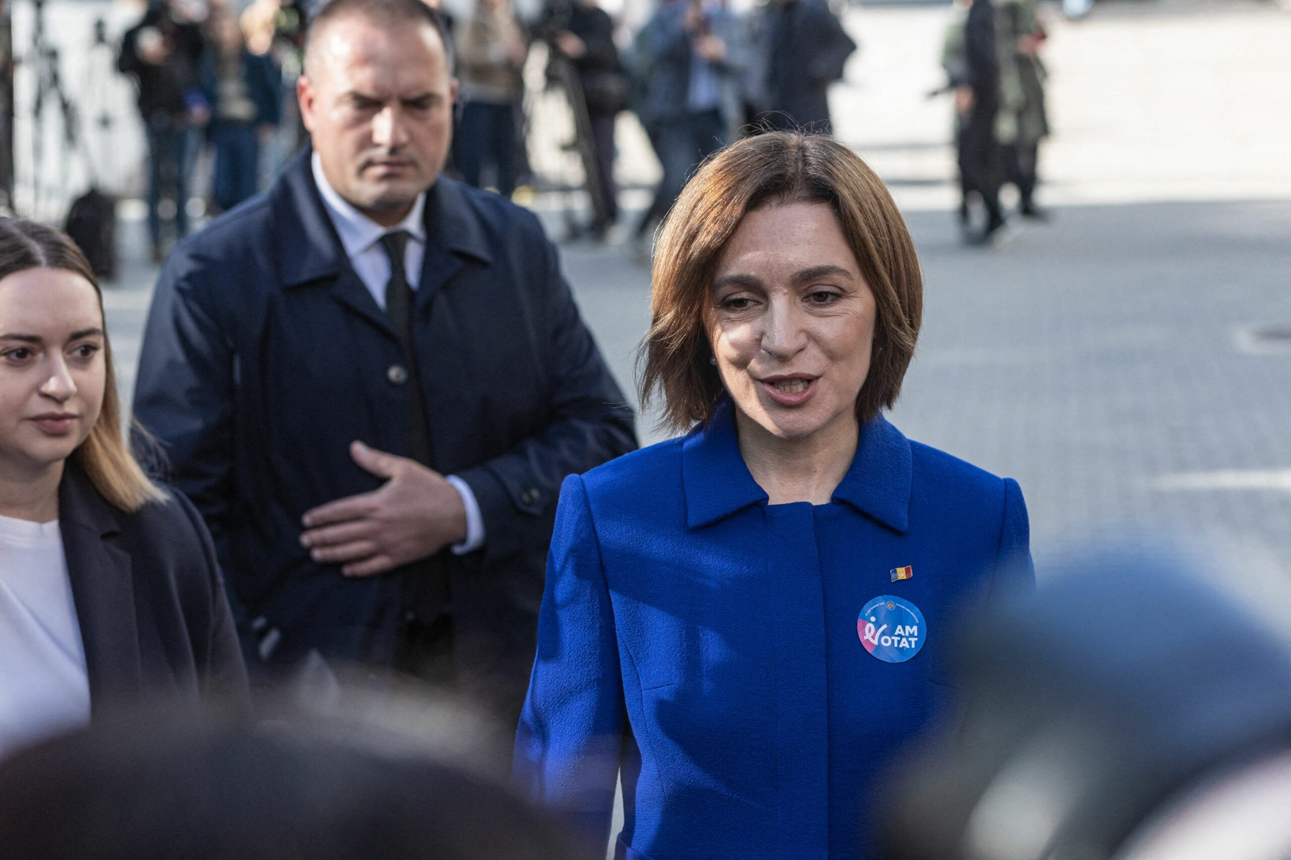 Maia Sandu conferinta de presa dupa alegeri Am demonstrat ca suntem curajosi