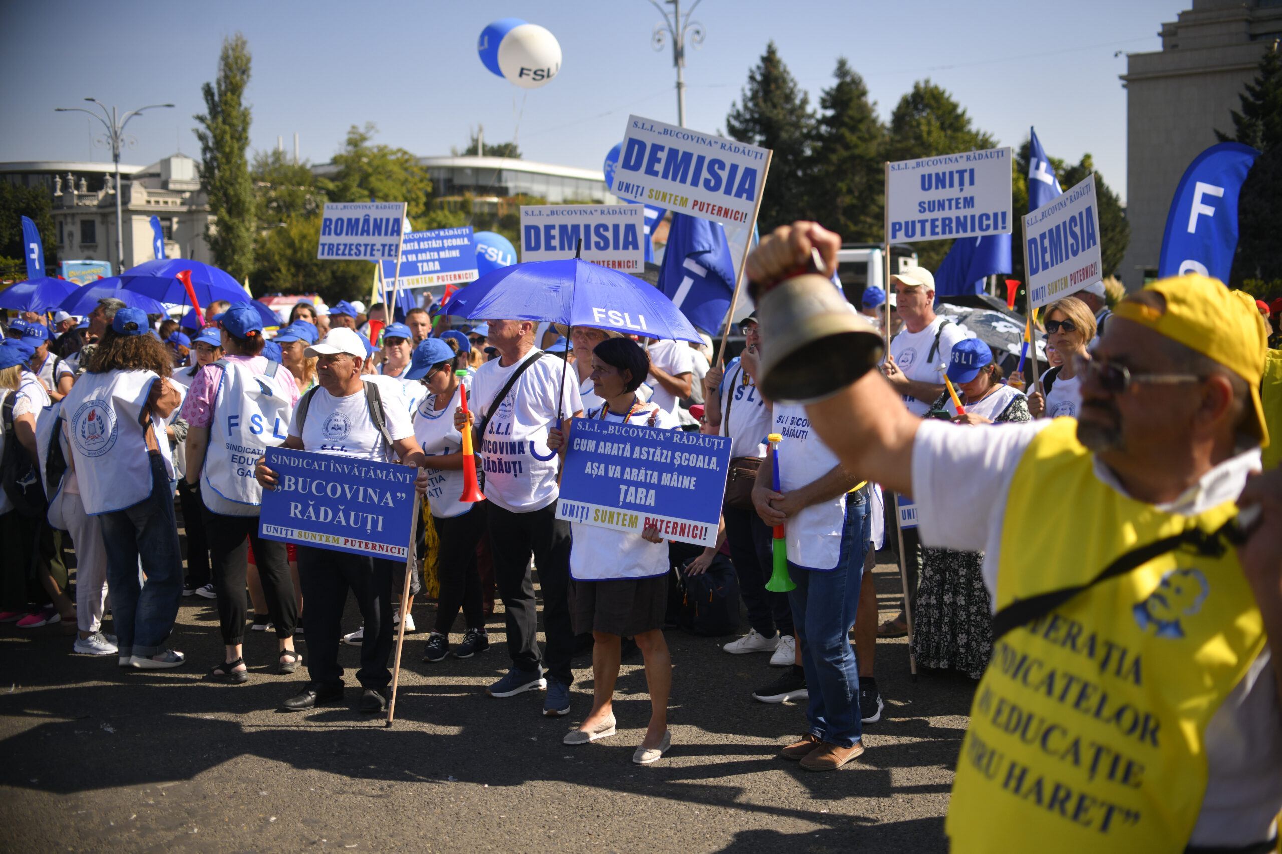 Proteste in educatie la inceput de an scolar