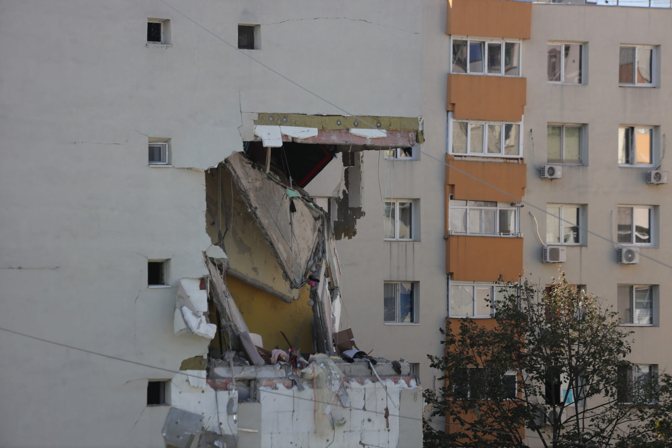 Explozia din Rahova Guvernul analizeaza solutii pentru blocul distrus