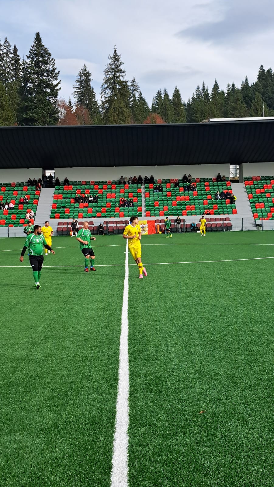 Competitii regale Nationala Regala de Fotbal a invins AS Fagetul Borsec 11 4