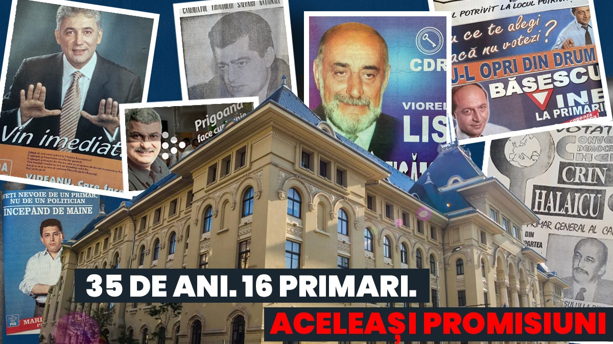 Cum au repetat primarii aceleasi promisiuni de 35 de ani