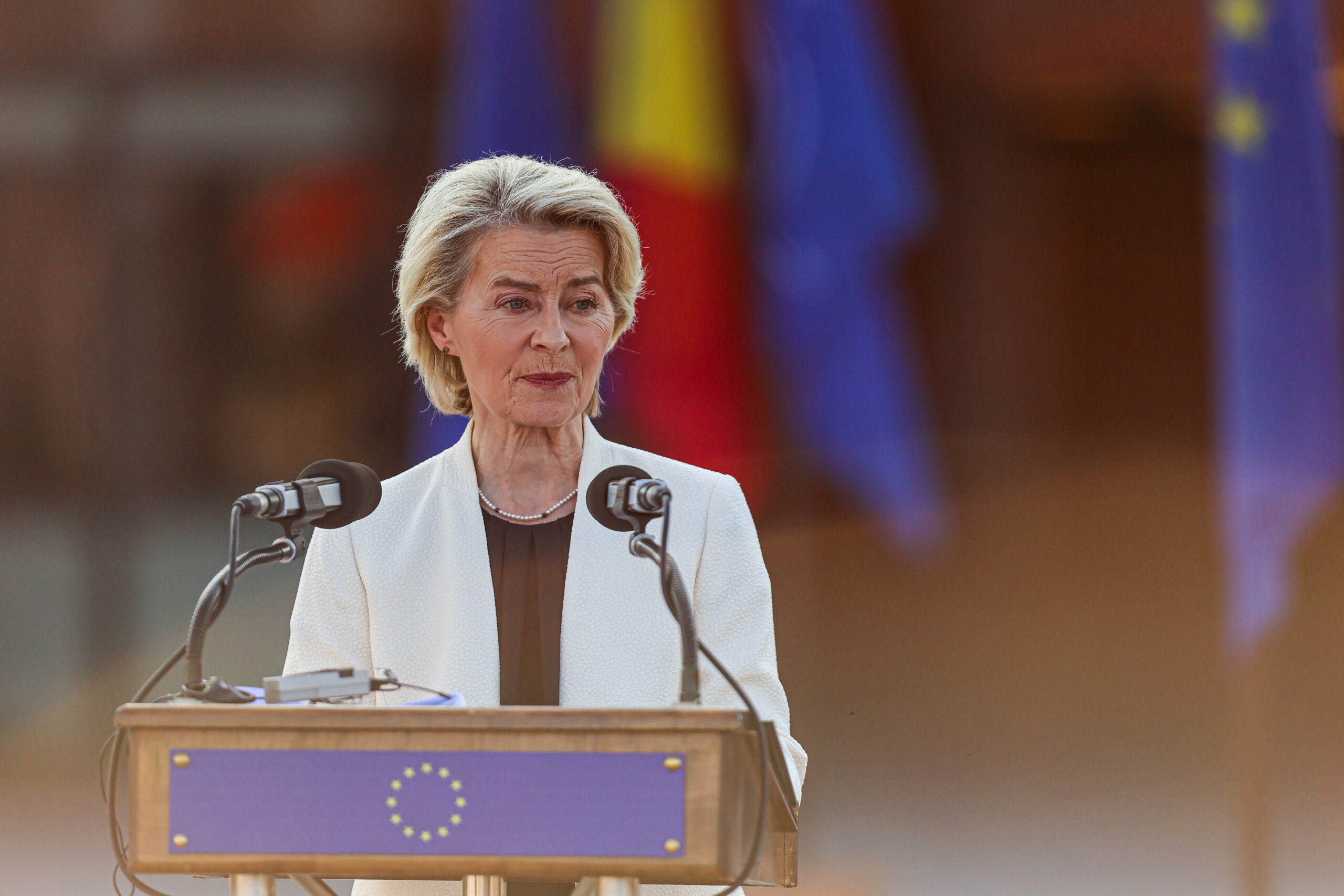 Von der Leyen cauta sprijinul Belgiei pentru imprumut Ucrainei