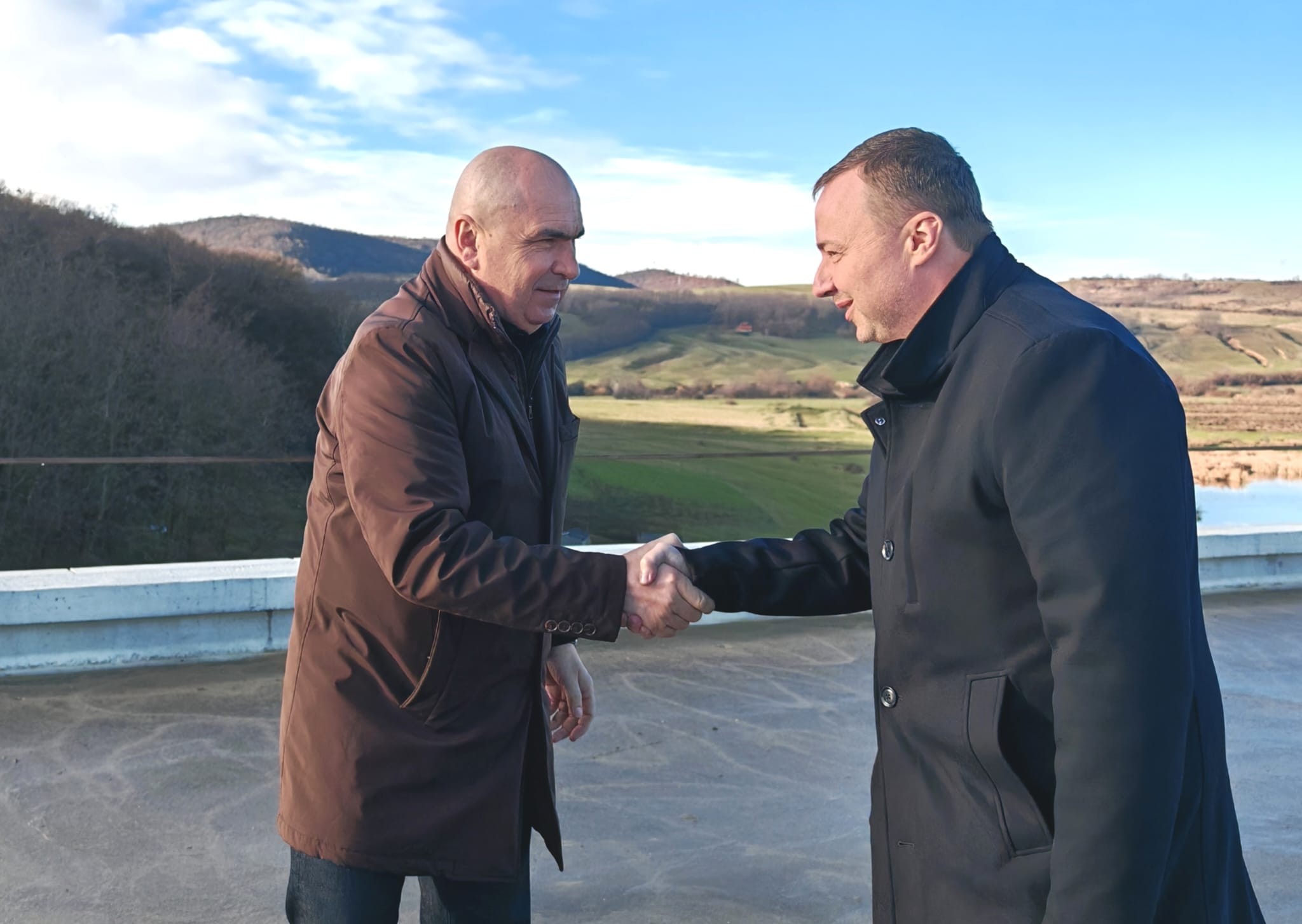Directorul CNAIR si Ilie Bolojan Mobilizare buna a constructorului roman A3