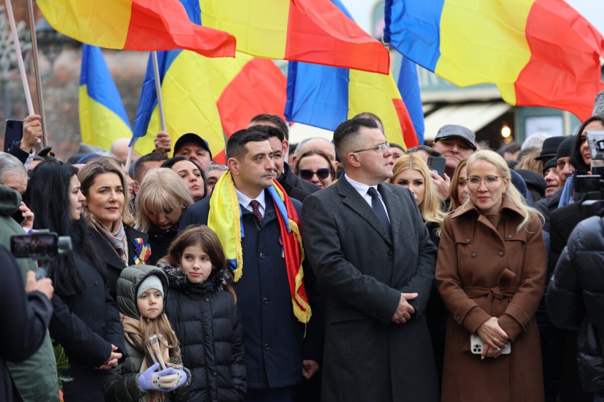 George Simion afirma ca nu au fost incidente la Alba Iulia