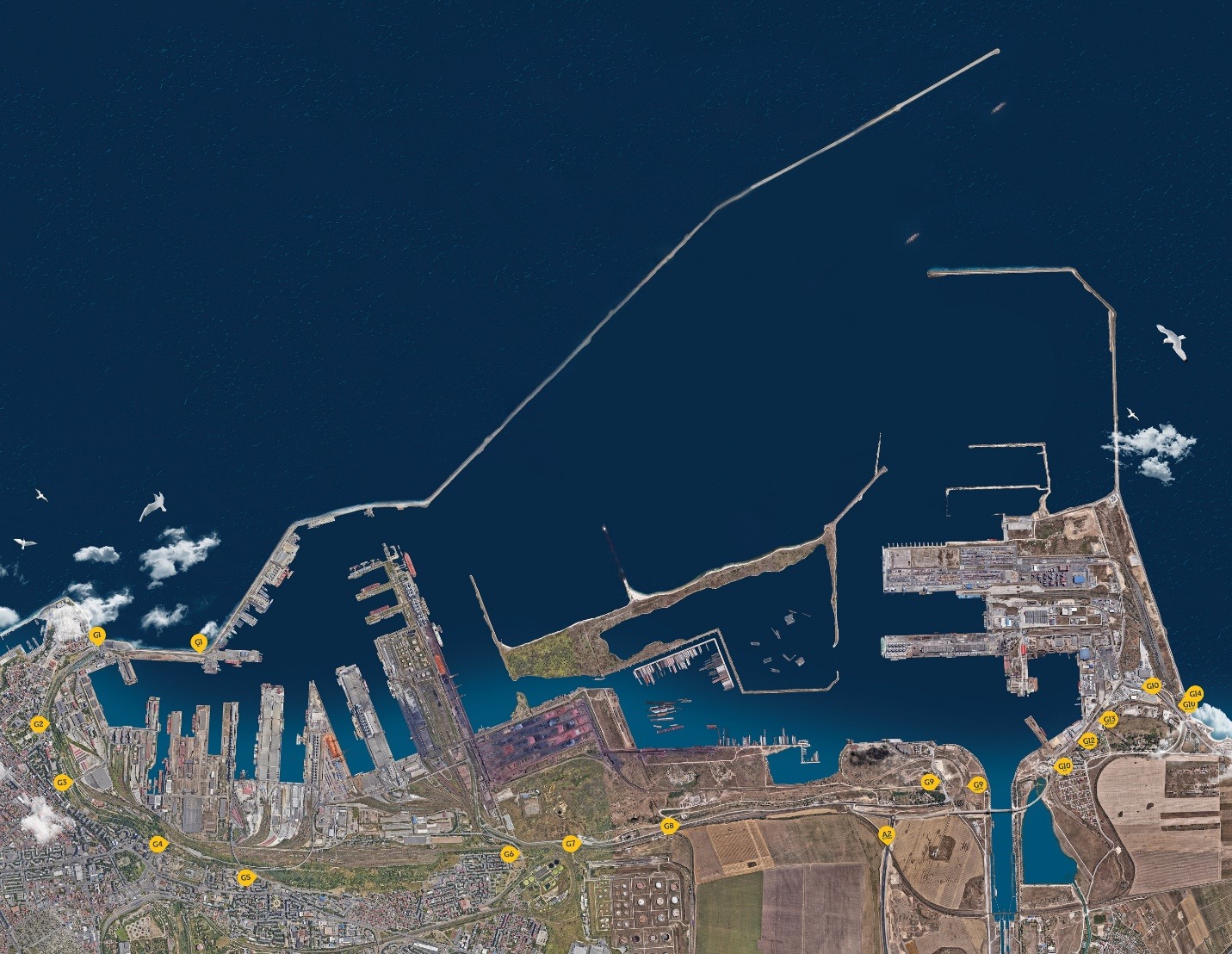 Investitii de aproape 165 milioane lei in porturi