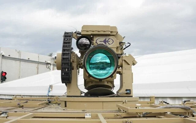 Israel primeste primul sistem laser operational Iron Beam