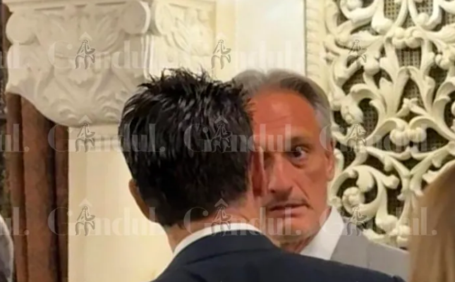 Matei Paun la receptia de Ziua Nationala cu Nicusor Dan