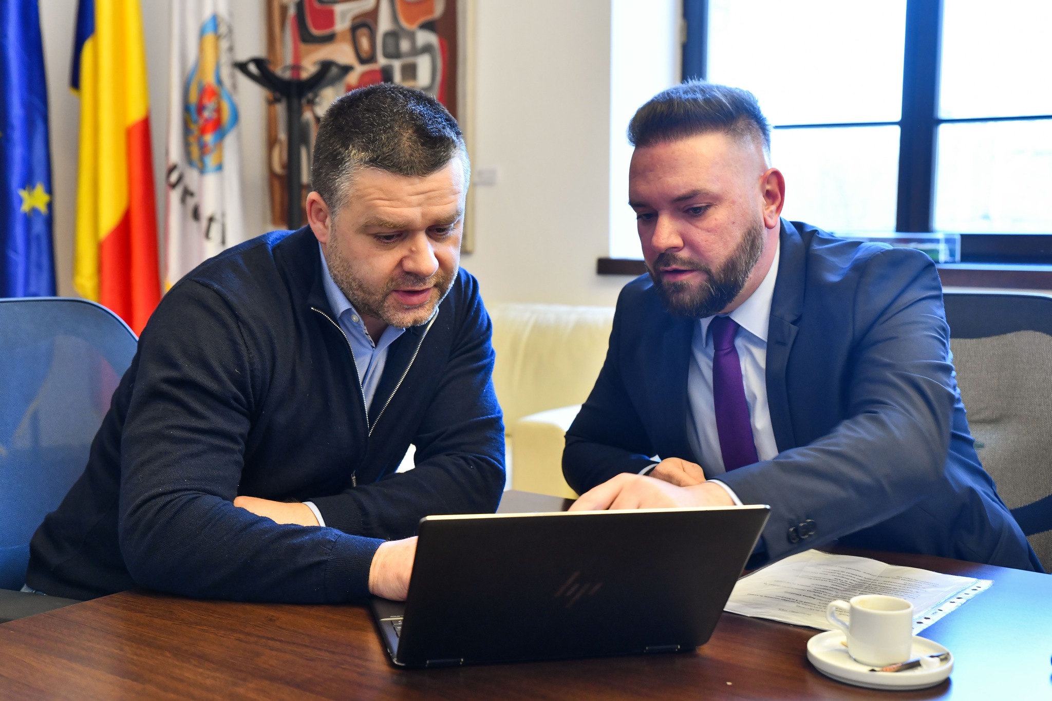 Ciprian Ciucu intalnire cu Vlad Popescu Piedone legata de proiectele din Sectorul 5 Vreau sa vedem unde aveti blocaje sa le deblocam si sa purtam o discutie constructiva
