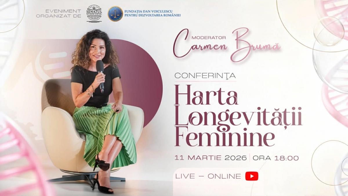 Harta Longevitate pentru Femei O discutie despre sanatatea femeilor si medicina personalizata