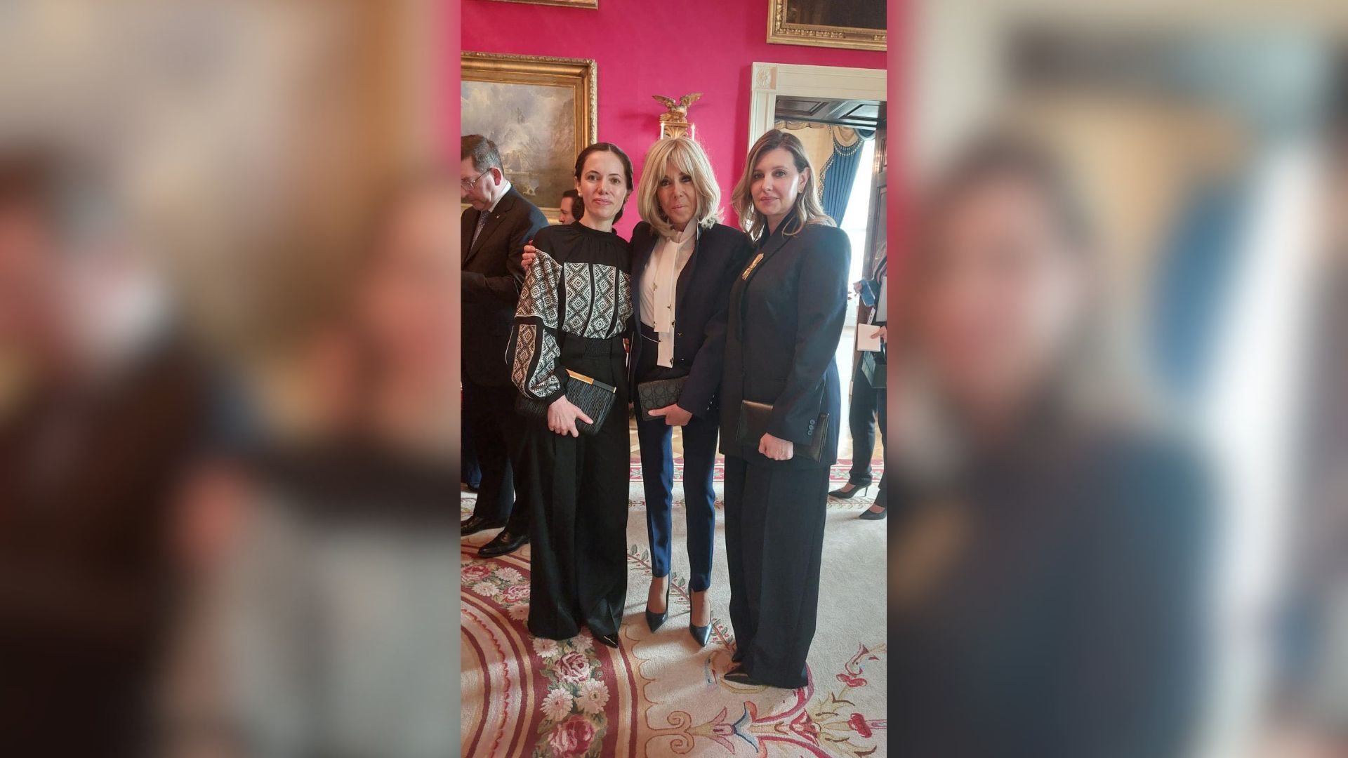 Mirabela Grdinaru alaturi de Brigitte Macron si Olena Zelenska la Summitul Construind impreuna viitorul de la Casa Alba