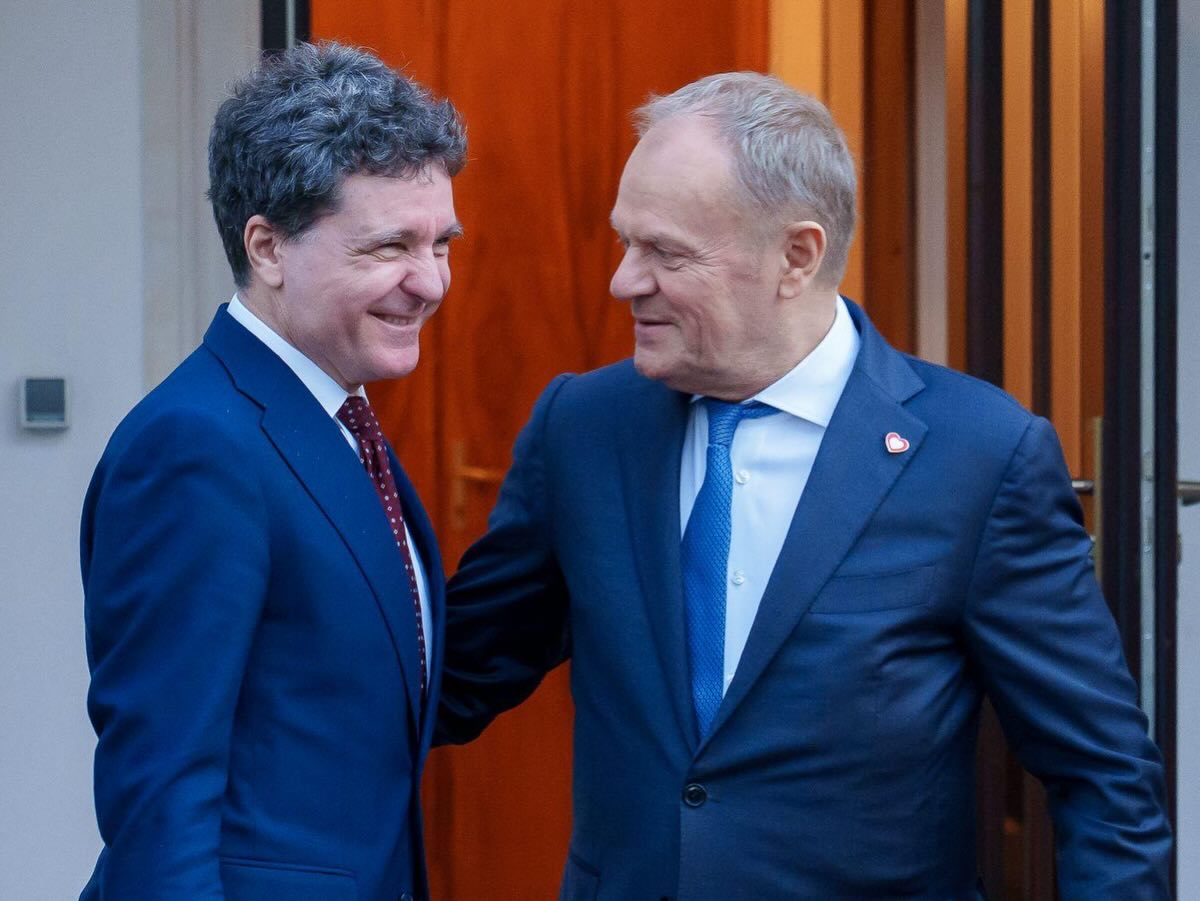 Vizita presedintelui Nicusor Dan in Polonia si intalnirea cu premierul Donald Tusk