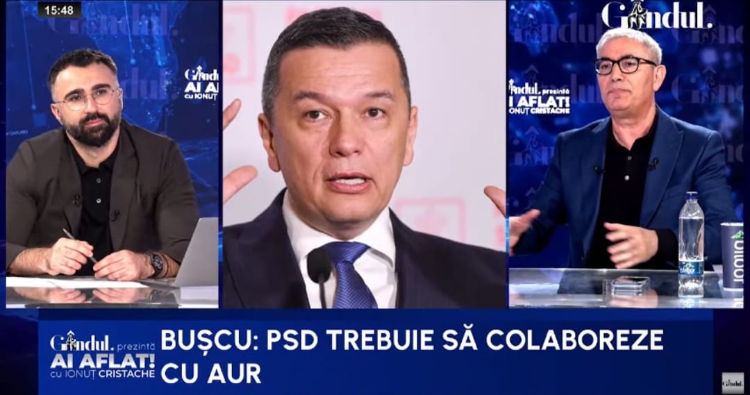 PSD ar putea conta pe AUR pentru o motione dupa 20 aprilie Buscu AUR ar putea solicita functia de premier