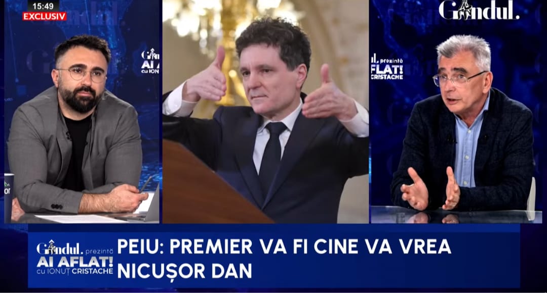 Petrisor Peiu Coalitia PSD PNL se va reintegra dupa motiune Nu cred ca au curaj pentru alegeri anticipate