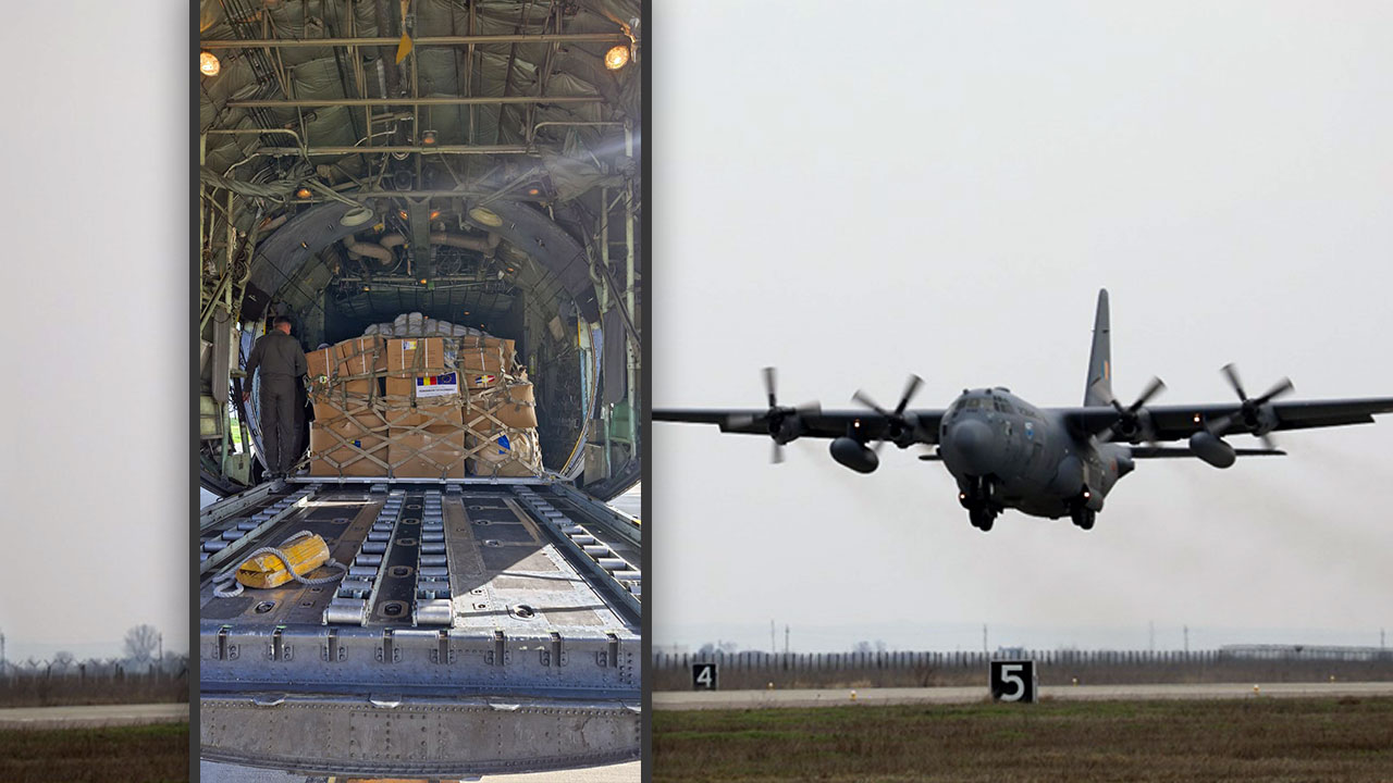 Romania ofera ajutor umanitar in Liban 15 tone de alimente si echipamente pentru civili