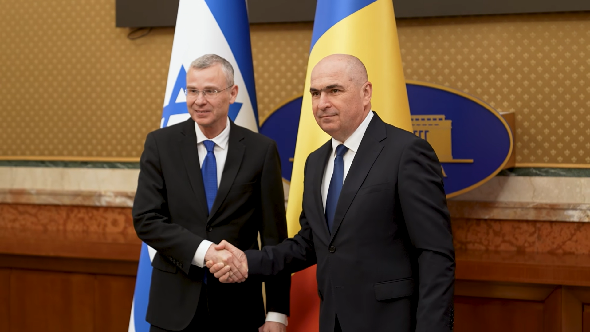 Bolojan Israelul reprezinta un partener esential pentru Romania in Orientul Mijlociu Vizita oficiala a ministrului Israelian al Justitiei in Romania