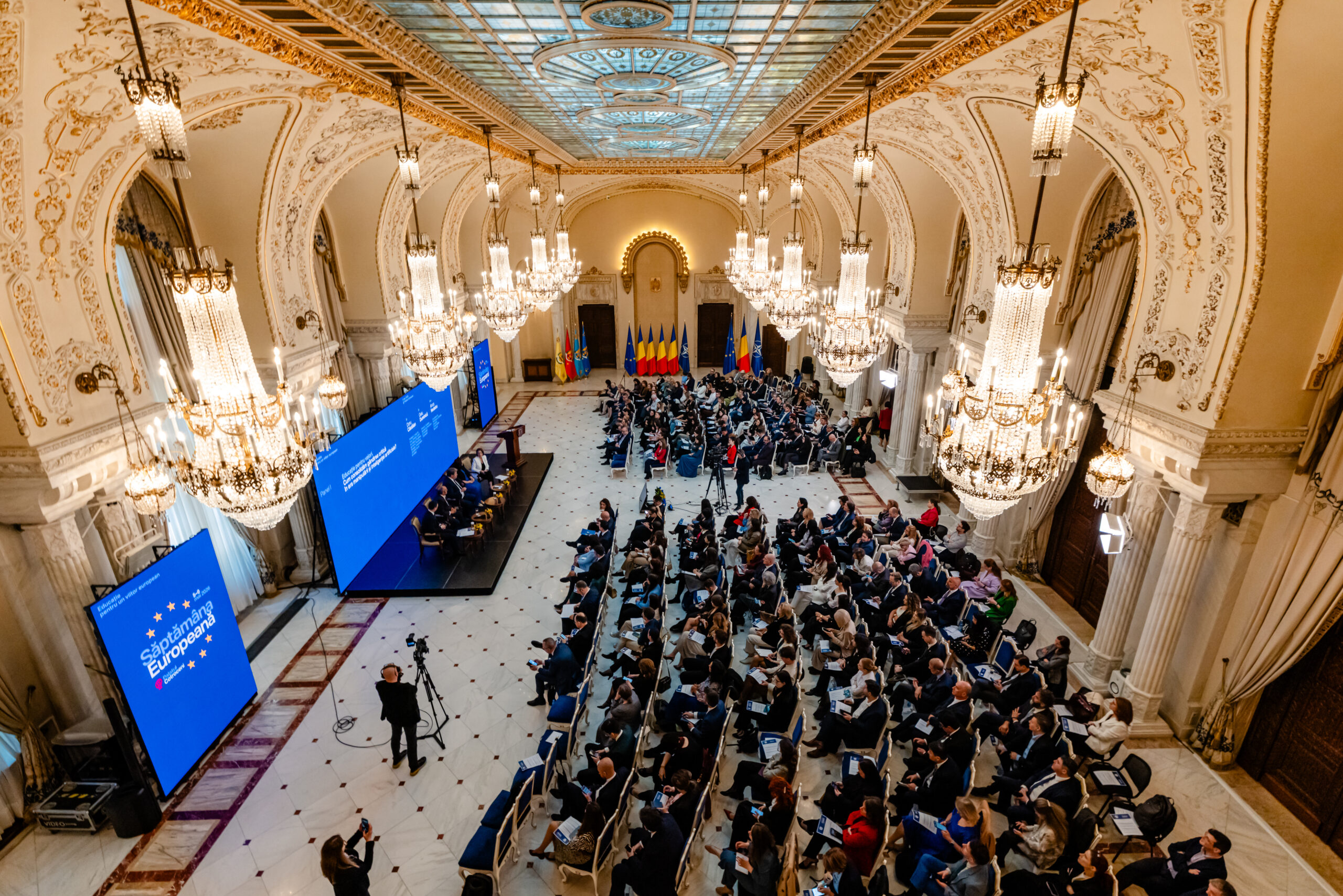 Cotroceniul locul de ntalnire pentru discutii privind viitorul Europei Inteligenta Artificiala educatia si democratia digitala in centrul atentiei la Saptamana Europeana