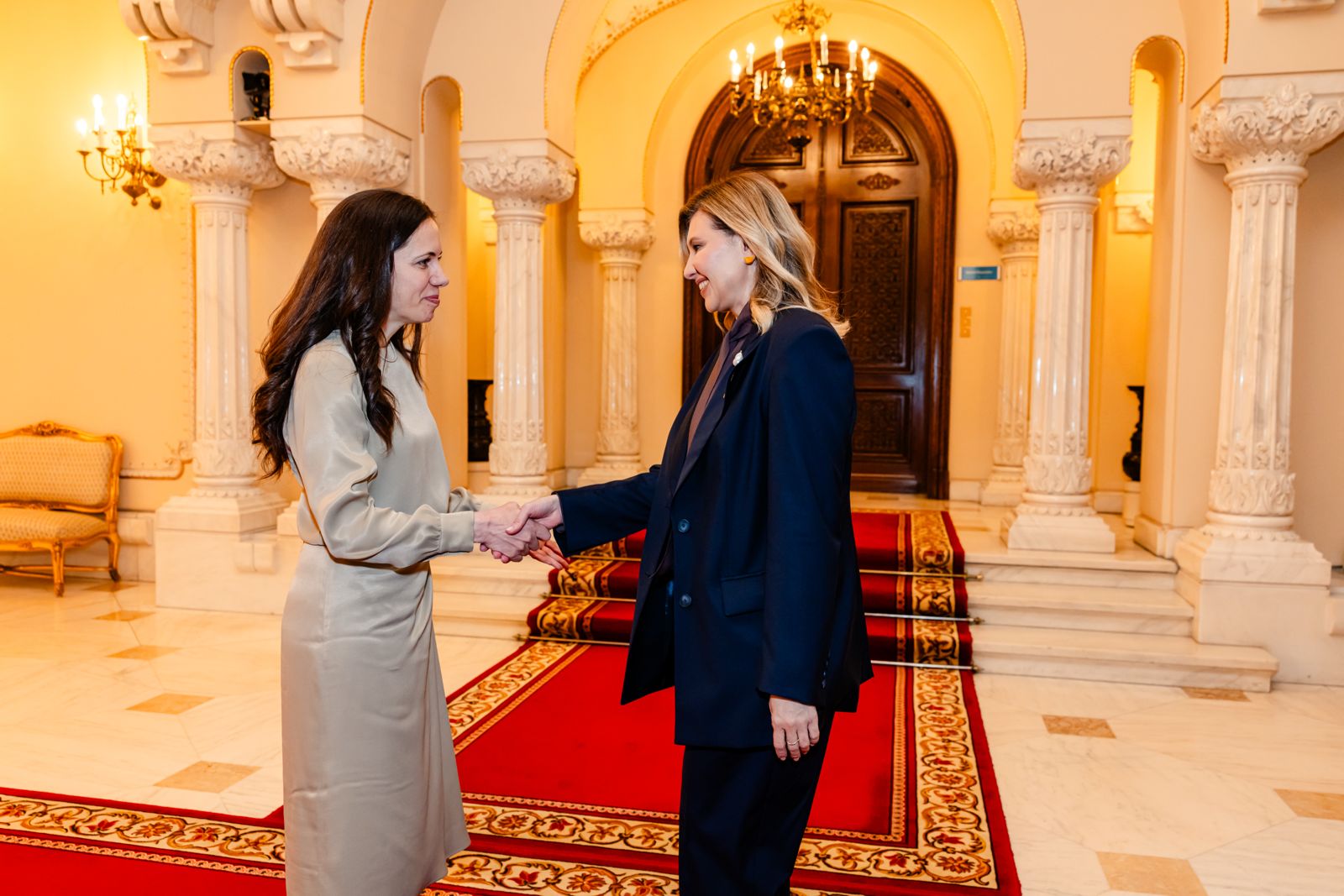 Mirabela Gradinariu a primit o pe Olena Zelenska la Cotroceni Scopul intalnirii
