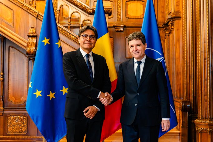 Nicustor Dan intalnire cu presedintele CEDO Romania isi mentine angajamentul pentru consolidarea rezilientei democratice intr un context geopolitic tot mai complicat
