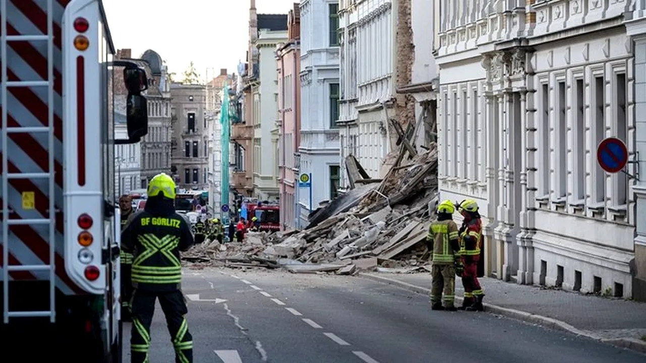 Romancele disparute in explozia din Germania MAE se depun eforturi pentru salvarea victimelor si pentru descarcerare