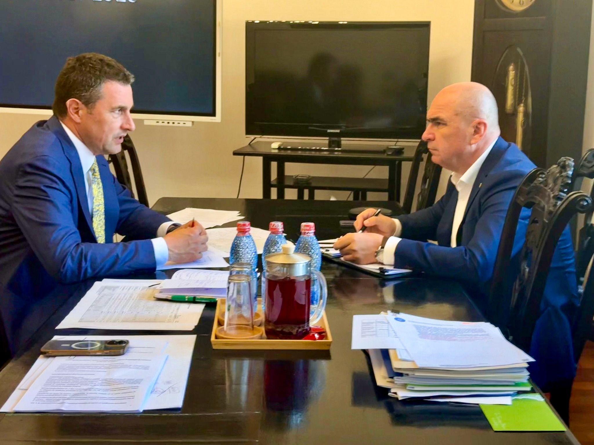Tanczos Barna a discutat cu Ilie Bolojan despre masurile de sprijin pentru sectorul agricol