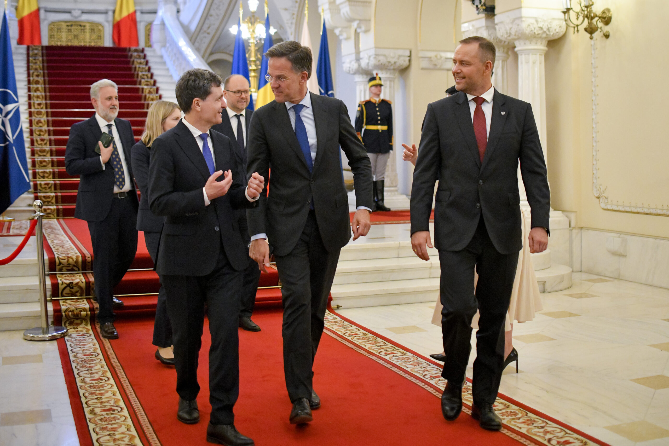 Toate privirile sunt indreptate spre Bucuresti A inceput Summitul B9 Nicusor Dan Securitatea Ucrainei si a Republcii Moldova este esentiala pentru securitatea noastra